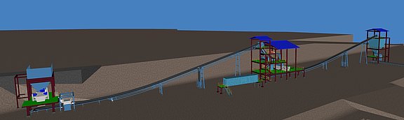 Outline of a plant to meet the growing demand for efficient raw material processing in Indonesia