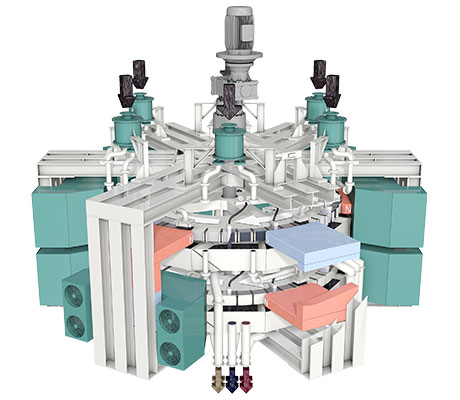 3D model of an allgauss® magnetic separator