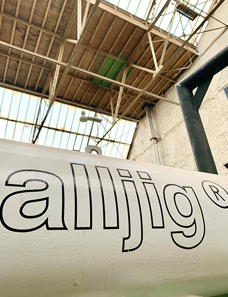 alljig®-Maschine in Indoor-Umgebung